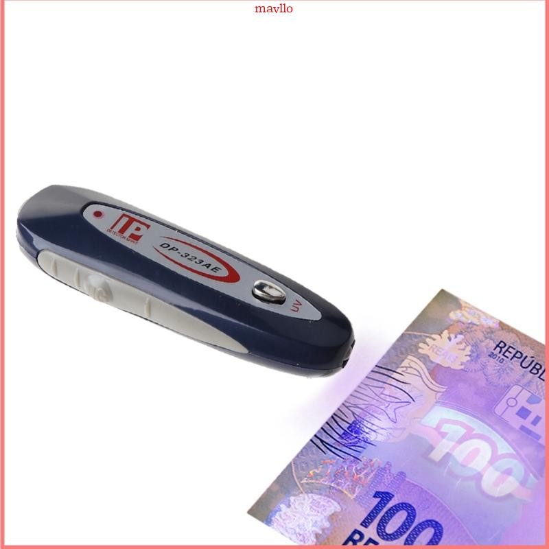 Mavlo 2in 1 เครื่องทดสอบเครื่องตรวจจับเงิน Dollar Bill สกุลเงินปลอมการตรวจสอบธนบัตร