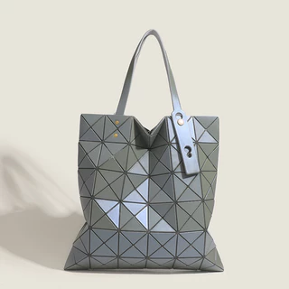 LHL BOUTIQUE กระเป๋าถือ tote bag แฟชั่น กระเป๋าเงา อเนกประสงค์ พับคุชชั่น วันแม่