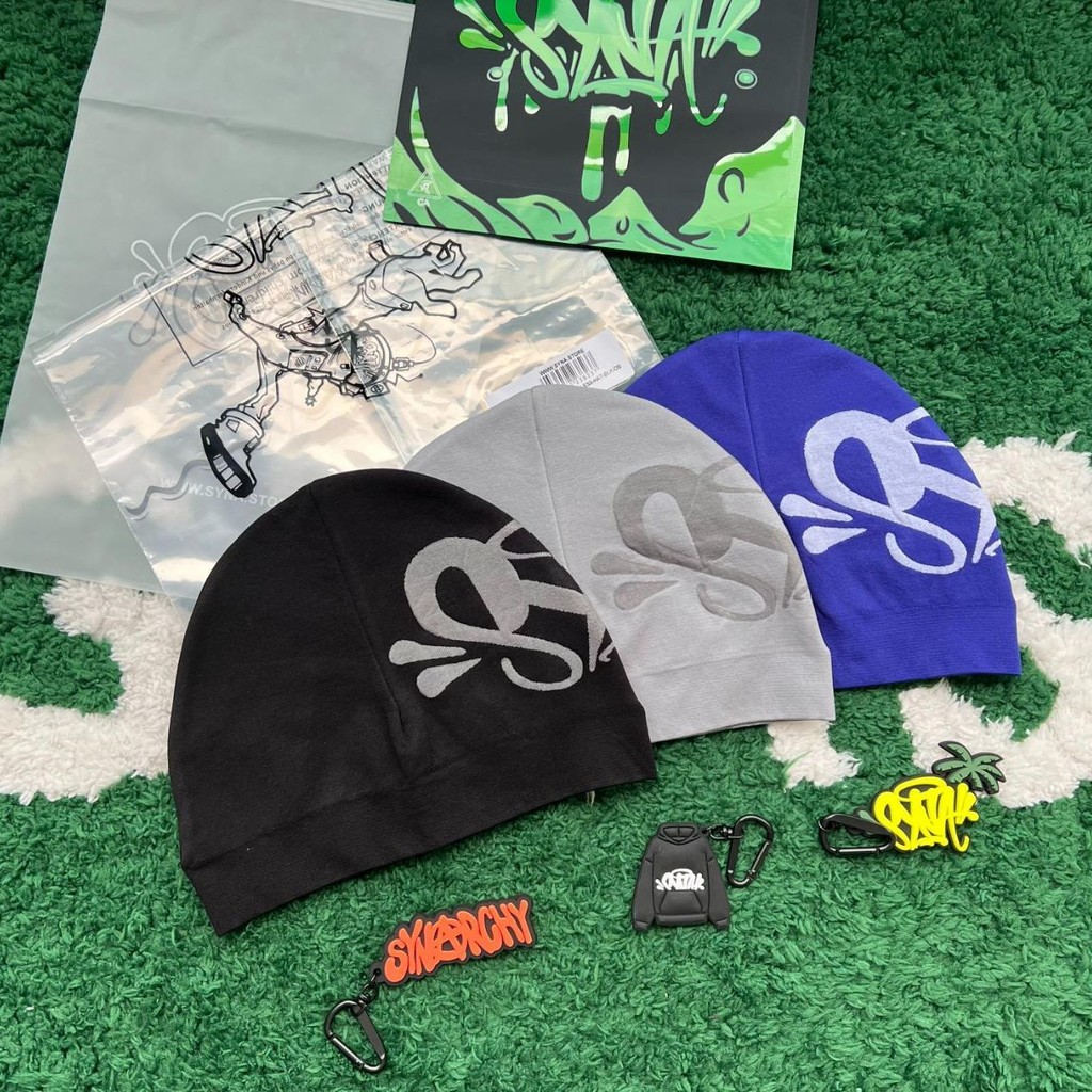 SYNA synaworld BIG LOGO SKULL BEANIE  Beanie hat Headgear