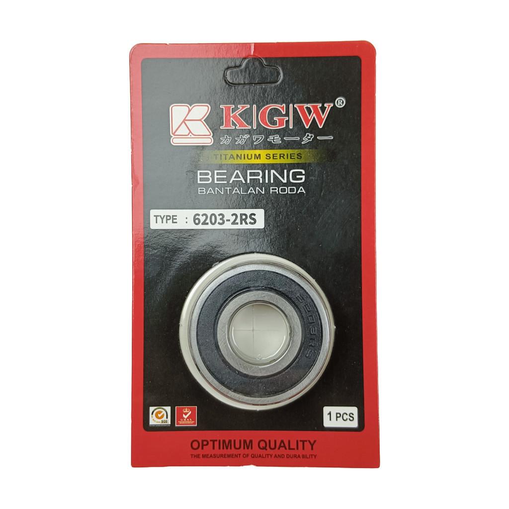 Universal Motorcycle Bearing 6203-2RS / Original KAAWA Motor Wheel Bearing 6203-2RS