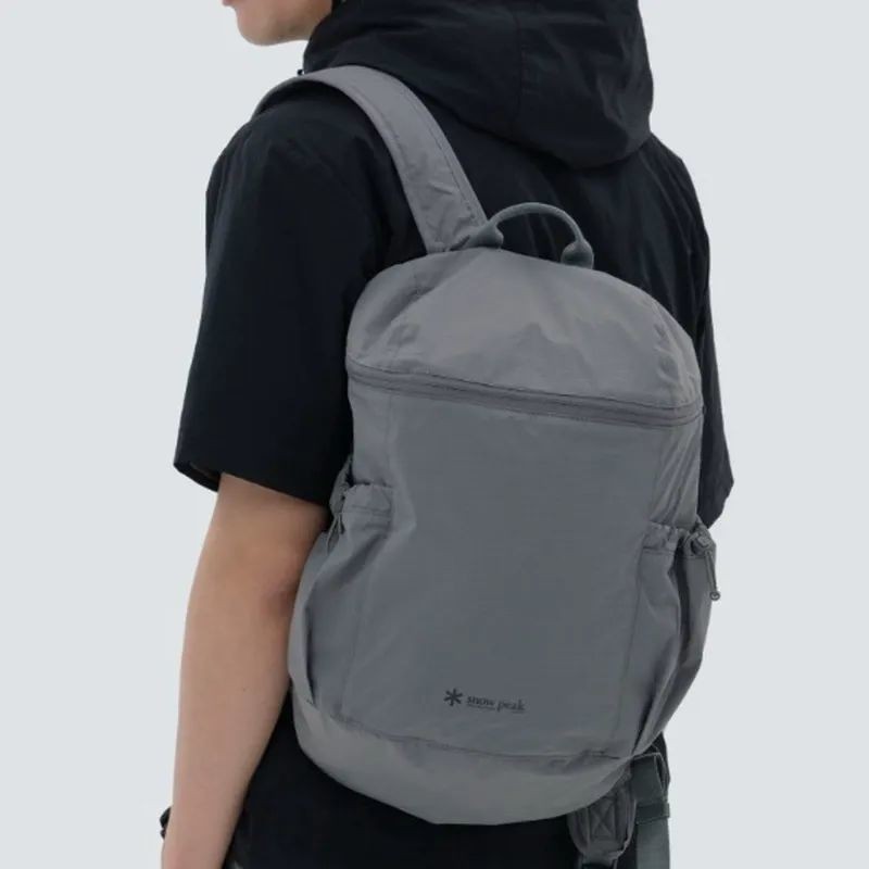 สไตล์ญี่ปุ่น SNOW PEAK Xuefeng น้ําหนักเบาพิเศษกลางแจ้งกระเป๋าเป้สะพายหลังสะดวก Street ins