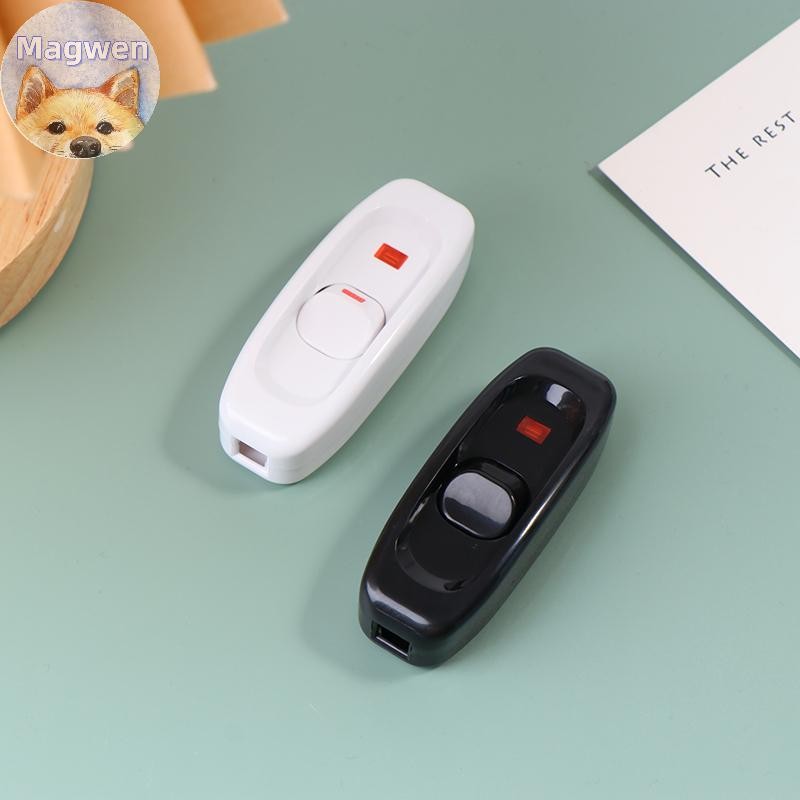 Magwen 1 PC สายไฟ 250V 10A ON/OFF ปุ่มกดไฟตารางออนไลน์ Midway Control โคมไฟข้างเตียงอุปกรณ์เสริม TH