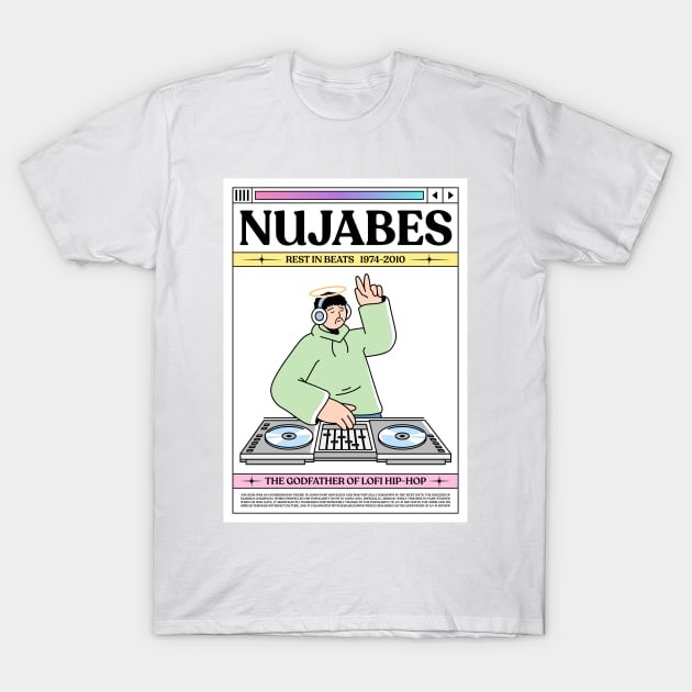 เสื้อยืด Vintage Nujabes - Rest In Beatz T-Shirt แท้ Cotton 100% รัดรูป หลวม สีพื้น แฟชั่น ใส่สบายๆ