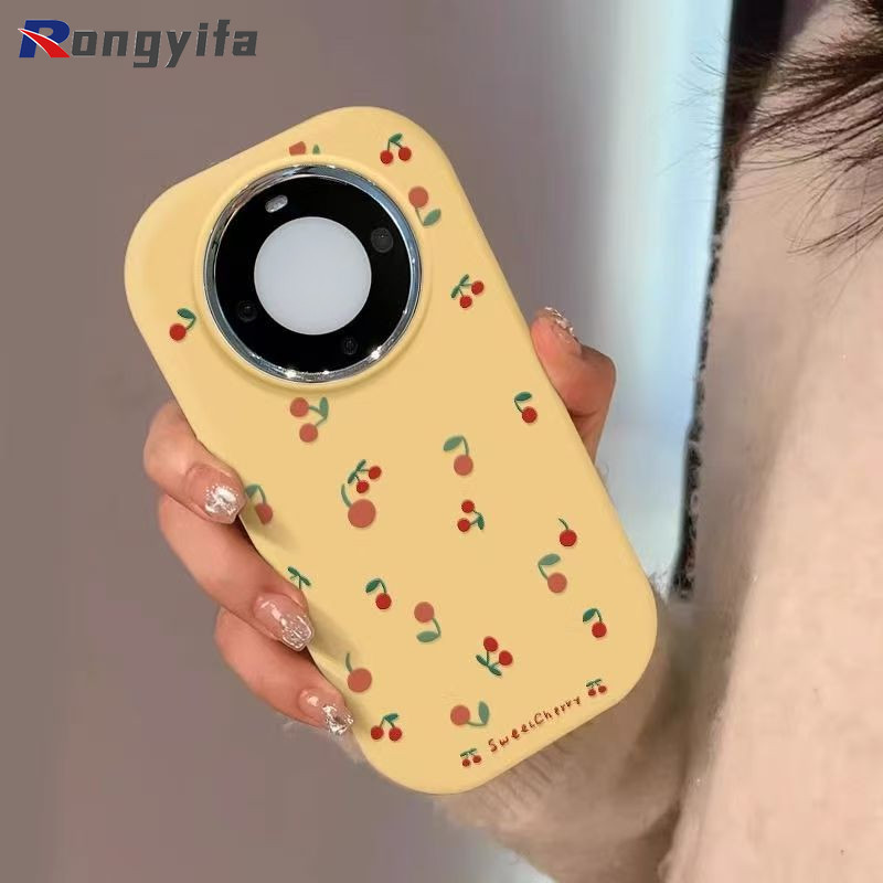 หวานเชอร์รี่เคสโทรศัพท์สําหรับRealme 13 12 11 Pro Plus 9 SE 8 8S 5 Q3 Q3i Q3S Q3T 5Gการ์ตูนน่ารักปลอกสีลูกกวาดกันกระแทกMatteนุ่มปกหลัง ราคา ถูกที่สุด ดีลบีเคเค แกลเลอรีภาพที่ 4