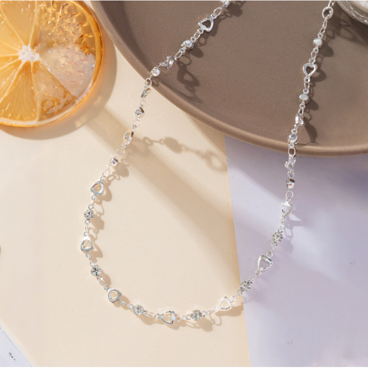 Colorfield สร้อยควันหยุดหัวใจรักมุก พลอยเทียม เกาหลี ระดับไฮเอนด์ ละเอียดอ่อน สำหรับผู้หญิง ของขวัญวันหยุด เครื่องประดับ - รูปที่ 6