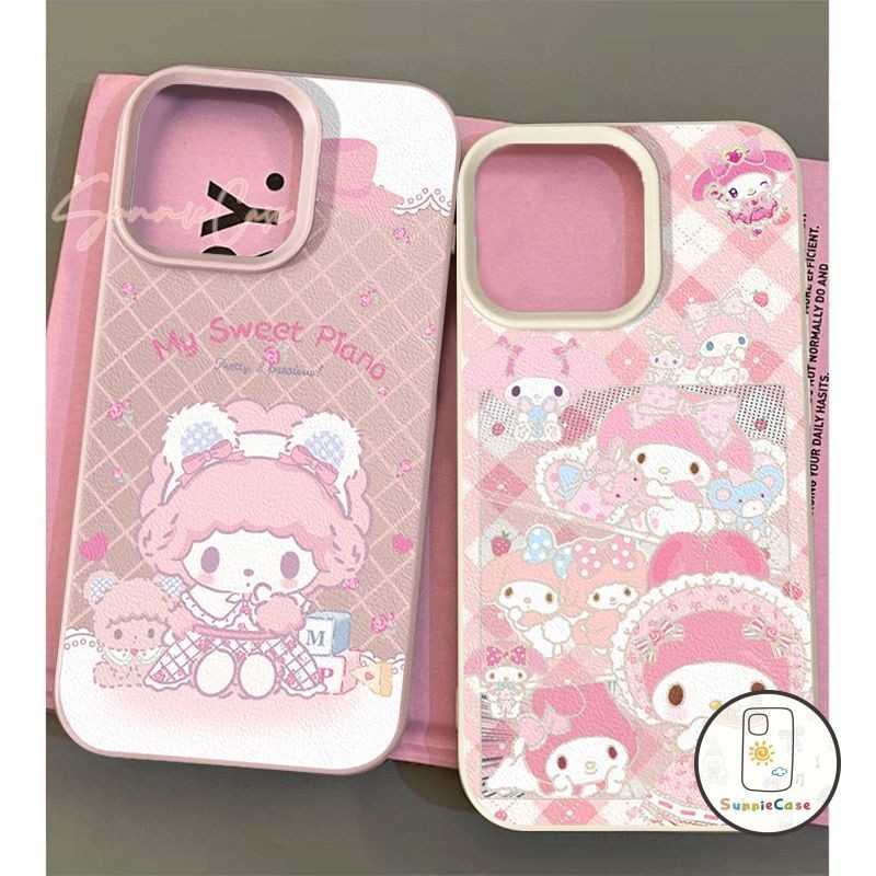 เมโลดี้ เคสไอโฟน สำหรับ IPhone 17 13 16 15 12 11 14 Pro Max XS XR X 8Plus 7Plus Max 17AIR เคสป้องกันโทรศัพท์มือถือ