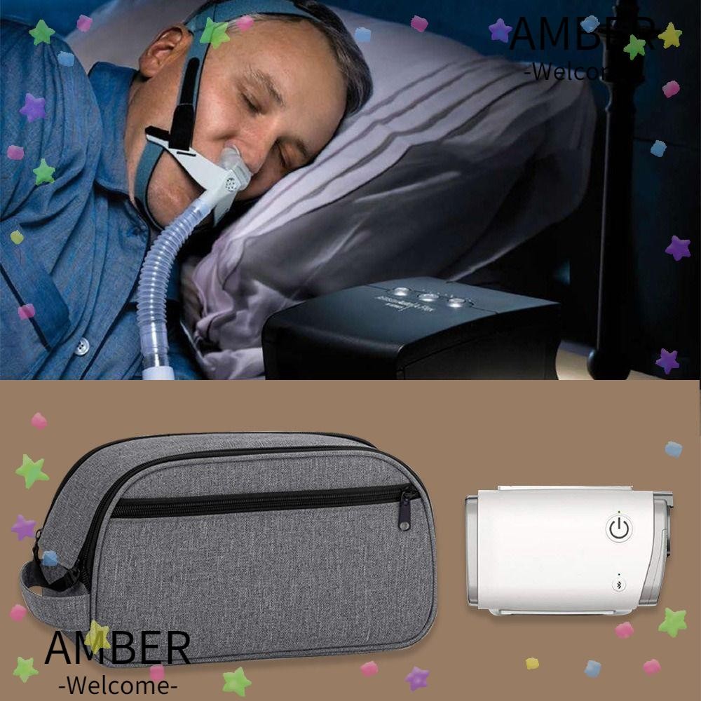 AMBER CPAP กระเป๋าเดินทางทนทานพกพาคอนเทนเนอร์