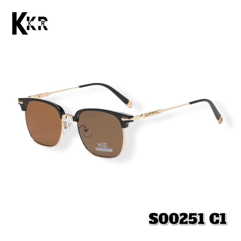 HIC sunglasses แว่นตากันแดด S00251 ป้องกันแสงUV400 กรอบแข็งเเรงใช้งานระยาวได้ดี มีบริการเก็บปลายทาง