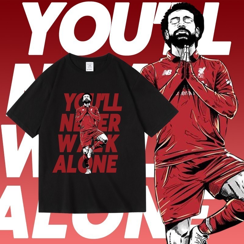 เสื้อยืดพิมพ์ลายคอกลม British Super League Liverpool Red Army Liverpool Sarah