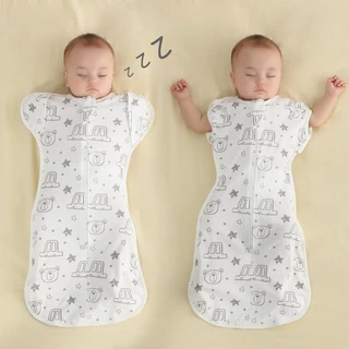 Berma Baby ถุงนอนเด็ก ซิป 2ทิศทาง ผ้าฝ้ายแท้ นุ่มสบาย ให้ลูกน้อยอบอุ่นราวกับนอนในอ้อมแขนแม่