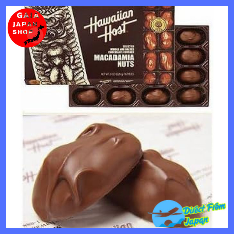 ★ส่งตรงจากญี่ปุ่น★ฮาวายเอี้ยนโฮสต์ - ฮาวายเอี้ยนโฮสต์ ช็อกโกแลตแมคคาเดเมียนัท 226ก.Hawaiian Host - H