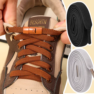 No Tie Shoe Laces Press Lock Shoelaces - เชือกผูกรองเท้าแบบปลดเร็วสำหรับกีฬาและกลางแจ้ง - ใช้ได้กับรองเท้าผ้าใบและบูทสำหรับผู้ใหญ่และเด็ก