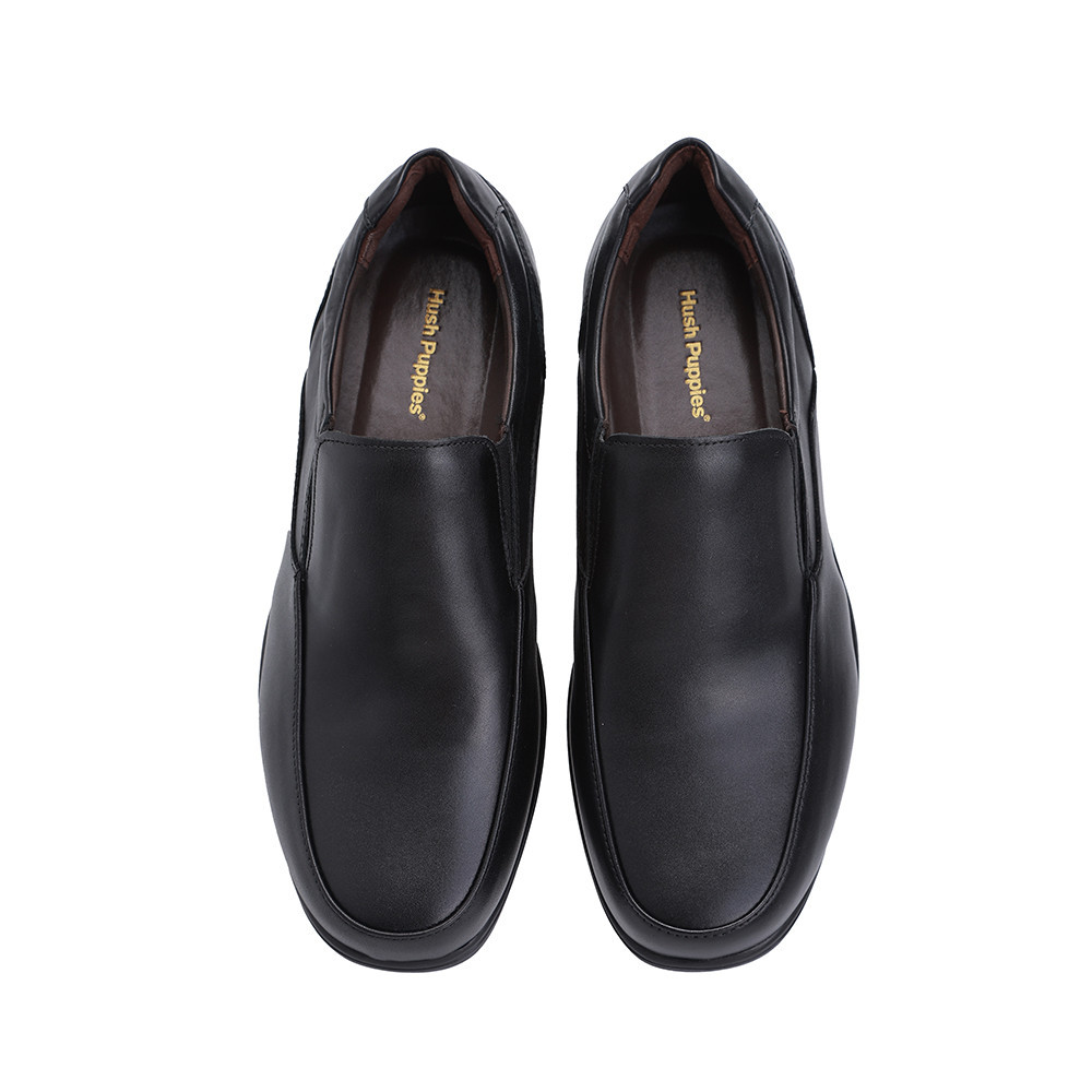 Hush Puppies รองเท้าผู้ชาย รุ่น HP 8HDFB3615A - สีดำ (รองเท้าทางการหนังแท้ แบบสวม)