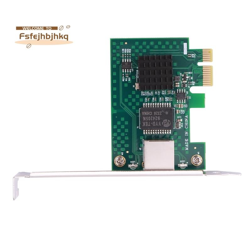 fsfejhbjhkqI225-V การ์ดเครือข่าย, Pci-E I225 2.5G Ethernet Server การ์ดเครือข่ายสําหรับคอมพิวเตอร์เด