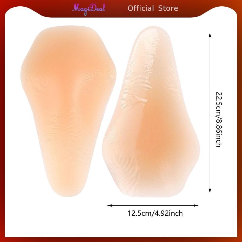 MagiDeal 1 คู่ซิลิโคนเข่า Pads Protectors กีฬาสเก็ตเข่า Mat เบาะสําหรับฤดูหนาวสโนว์บอร์ดเต้นรําสเก็ต ราคา ถูกที่สุด ดีลบีเคเค แกลเลอรีภาพที่ 4