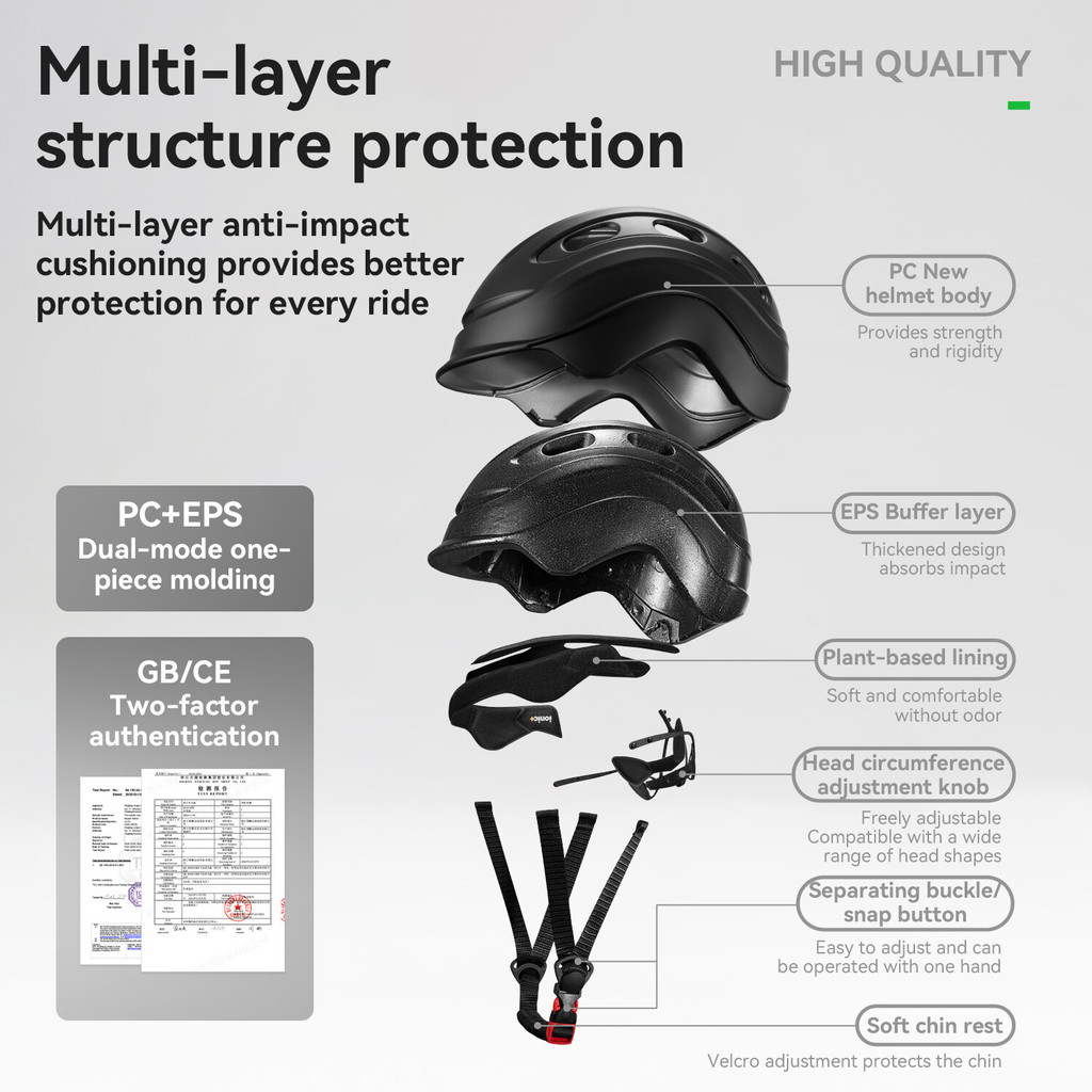 【TH Delivery】ROCKBROS หมวกกันน็อคเด็กปรับระบายอากาศ6-18ปีวัยรุ่นหมวกกันน็อคครึ่งเด็กขี่จักรยานอุปกรณ์เสริม - รูปที่ 5