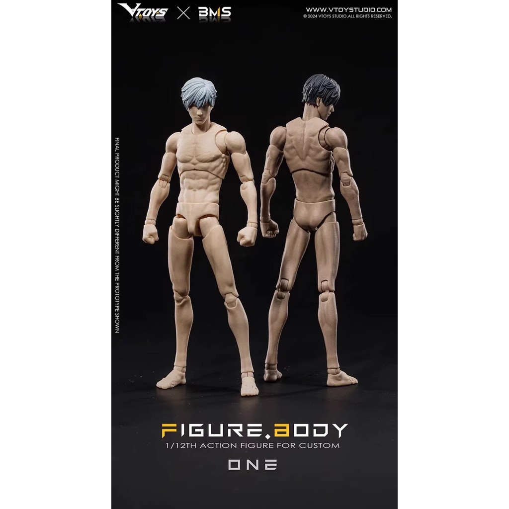 VTOYS X BMS 1/12 VB002 White Skin VB003 Yellow Skin No. ตัวเคลื่อนย้ายได้ 1 ตัว