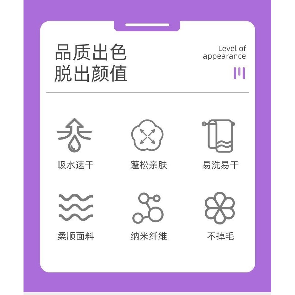 ผ้าเช็ดตัวสัตว์เลี้ยง ซับน้ำเร็ว แห้งไว ซักเครื่องได้ ไม่หลุดเป็นขุย เส้นใยนาโน สำหรับแมว สุนัขพันธุ์เล็กถึงพันธุ์ใหญ่ (0.5-50 กก.) - รูปที่ 5