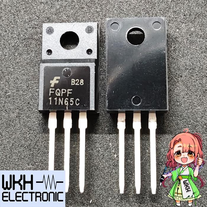 เครื่องมือชิ้นส่วน FQPF11N65C FQPF 11N65C FQPF 11N65 C MOSFET 650V 11A N-CH TO220