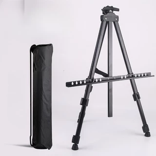 ขาตั้งวาดรูป ขาตั้งเหล็ก 3 ขา ขาตั้งรูป สามารถพับเก็บได้ ยืดได้60-160cm พกพา ไม่มีบอร์ด แถมกระเป๋า