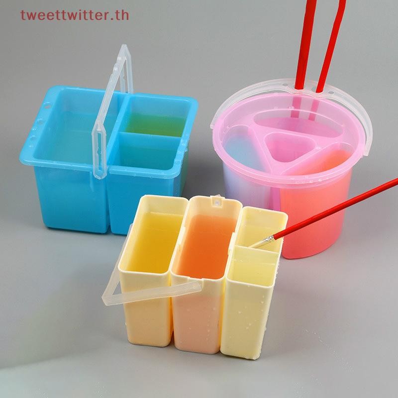 ถังล้างแปรงสีน้ํา Tweet - ปากกาพลาสติก 3in1 4in1 TH