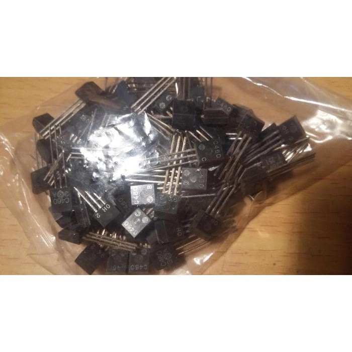 ส่วนทรานซิสเตอร์ 2SC460 2SC 460 C460 C 460 อุปกรณ์ไฟฟ้า Hitachi NOS