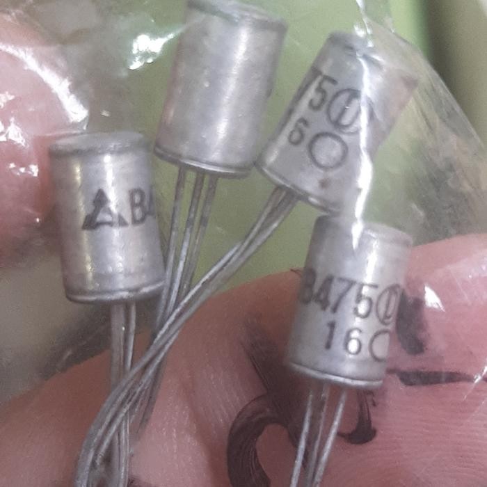 ทรานซิสเตอร์ส่วน 2SB475 2SB 475 B475 SB 475 SB475 Germanium Matsushita NOS อุปกรณ์ไฟฟ้า