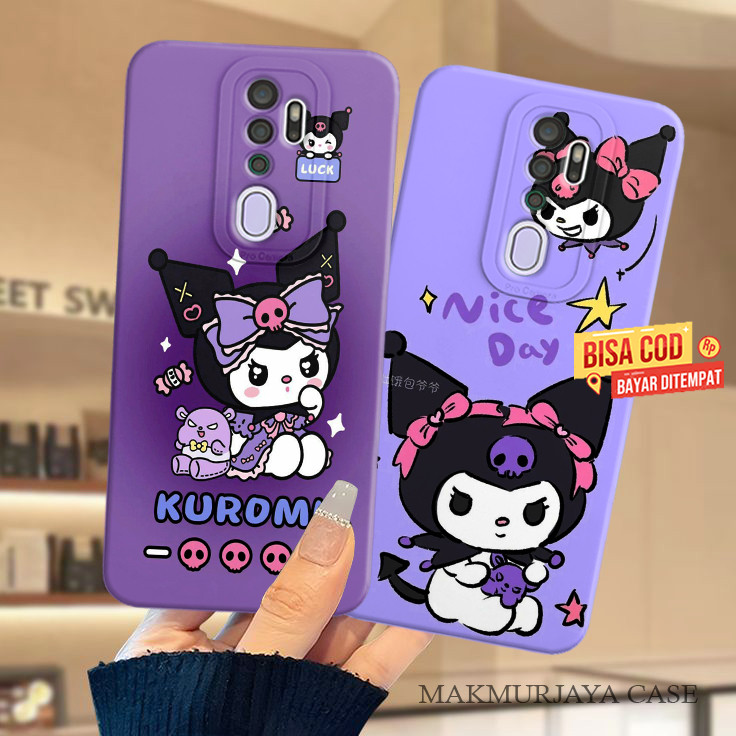 [OP44] - OPPO A5 2020 A9 2020 OPPO F11 F11 PRO F5 F7 F9 F9 PRO CASE - CUTE KUUROMI MOTIF CASE - PRO 