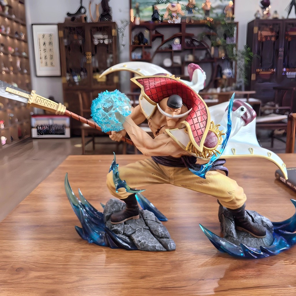 GPCA [คำแนะนำร้านค้า] รูปปั้นท่าทางการต่อสู้ของหนึ่งพีซ LX หนวดขาว รูปแบบอนิเมะ