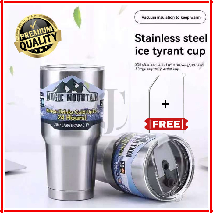 (JC) Rocky Mountain Tumbler Lid Stay ขวดร้อนและเย็น Thermos (900ml) 冰杯保温瓶