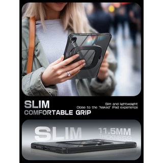 SUPCASE Unicorn Beetle Prism สําหรับ iPad Mini 7 A17 Pro 2024 กรณีขาตั้ง Anti Scratch สนับสนุน Apple ดินสอชาร์จ Slim ป้องกัน Clear สําหรับ iPad Mini 7th/6th 8.3 นิ้ว