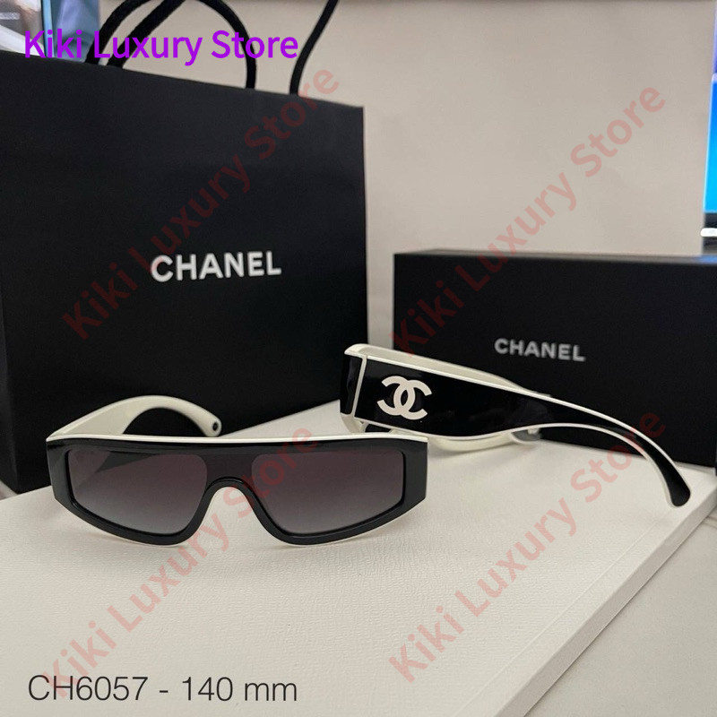 ถูกที่สุด ของแท้ 100% (ไม่มี+FEEใดๆเพิ่ม)Chanel sunglasses CH6057