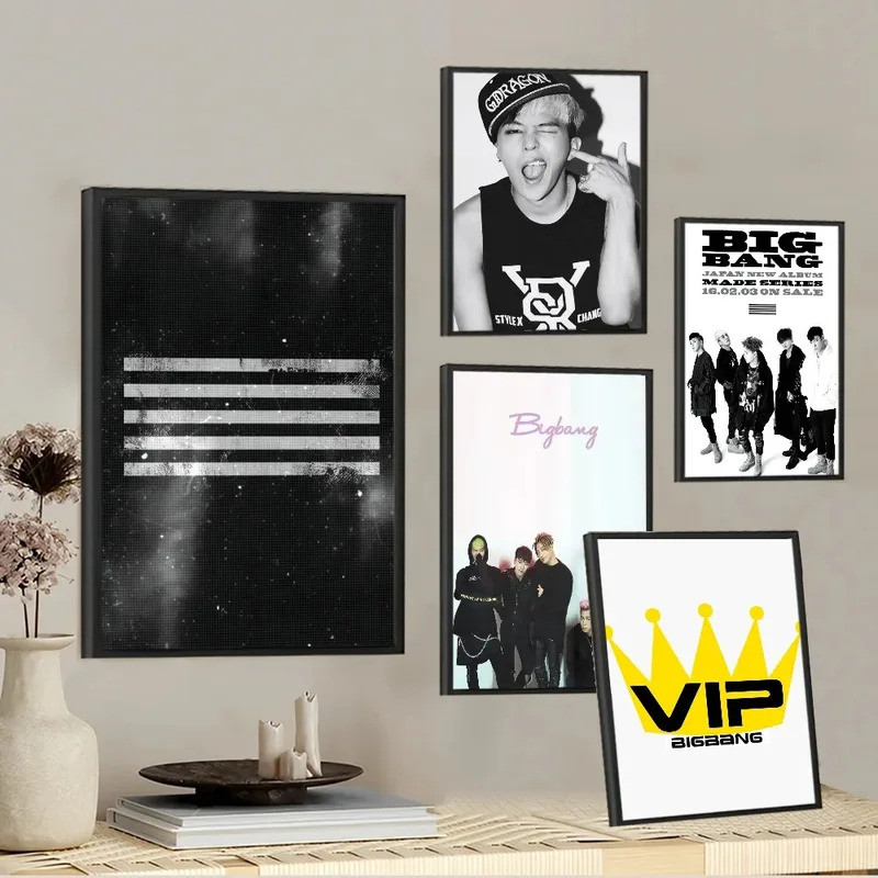 Bigbang anime poster canvas painting wall decoration painting room Bar coffee shop room decoration