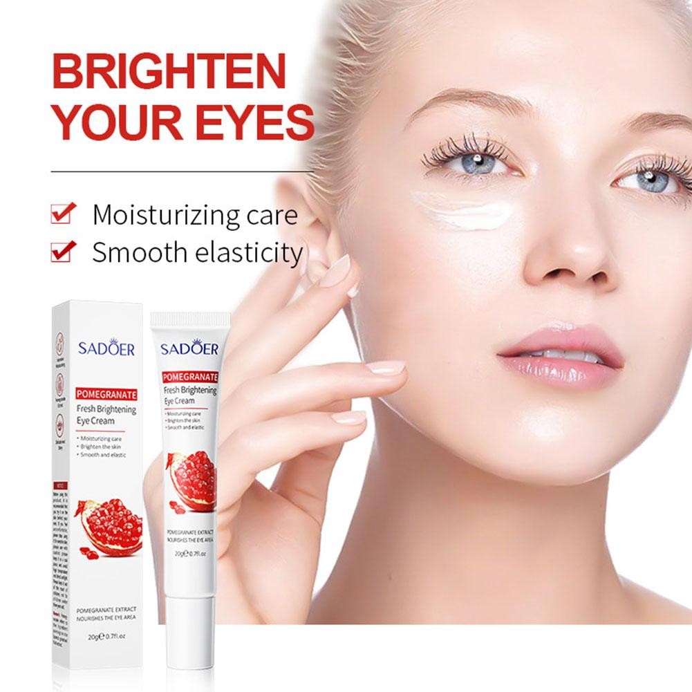 Sadoer Pomegranate Fresh Eye Cream Hydrating Soothing Eye Care