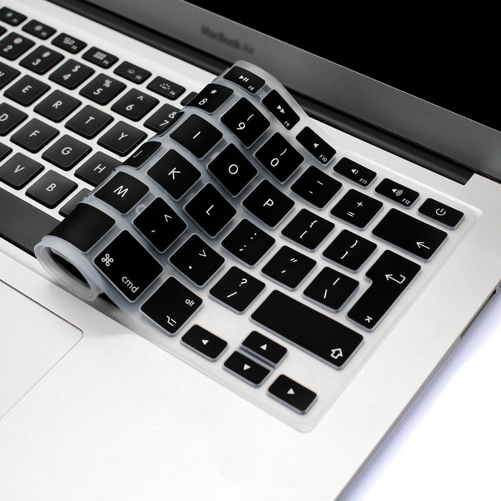 EU Layout English Silicone Keyboard Cover For Macbook Pro 14 Inch 2021 M1 A2442/ Macbook Pro 16 Inch 2021 M1 Max A2485 Air13 Pro 13 QOS6