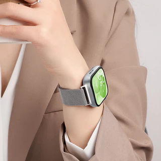 สายรัด Milanese Loop for Huawei Watch Fit 5 4 3 / 5 Pro / 4 Pro สายสเตนเลสสตีลแม่เหล็กอุปกรณ์เสริมสำหรับนาฬิกาอัจฉริยะ