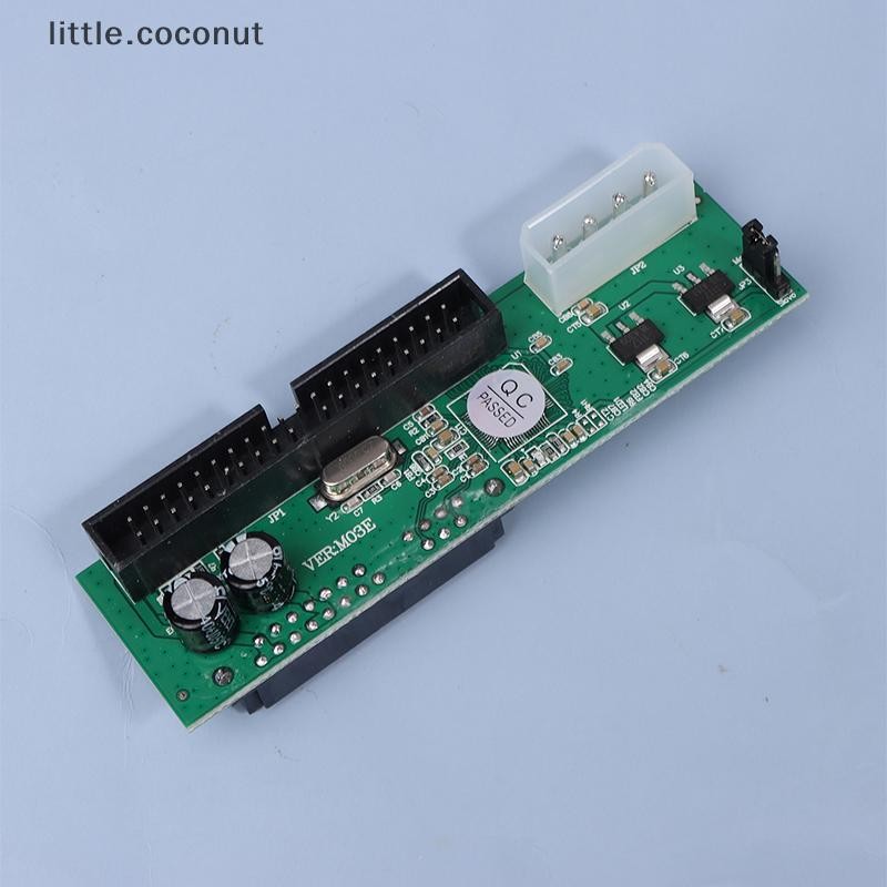 [little.coconut] Sata To IDE อะแดปเตอร์ตัวเชื่อมต่ออินเทอร์เฟซตัวแปลง Pata เป็น Sata ATA ถึง 40pin H