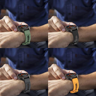Quick Fit 22 มม.26 มม.ซิลิโคนสําหรับ Garmin Fenix 8 7 6 5 Fenix 7X 6X 5X Forerunner 965 935 945 745 Quatix 5 Descent mk1 mk2 Approach s62 s62 s70