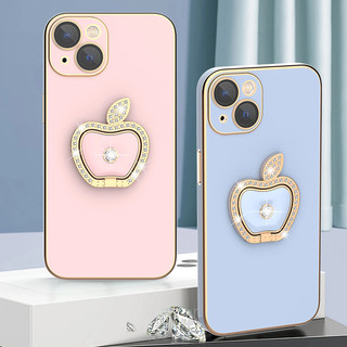ใหม่ Noble Flash Diamond เคสโทรศัพท์สําหรับ iPhone16 15 14 13PROMAX 12 11 XSMAX 7 PLUS พร้อมผู้ถือแหวนเลนส์ทั้งหมดแพ็ค
