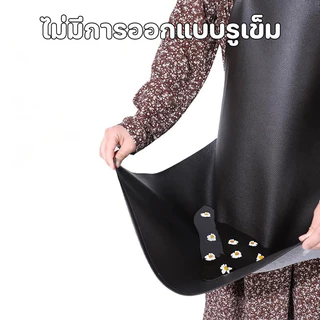 ผ้ากันเปื้อนหนัง PVC ผ้ากันเปื้อน กันน้ําและน้ํามัน 100% เหมาะกับใส่ทํางาน ห้องครัว สําหรับผู้ชาย และผู้หญิง