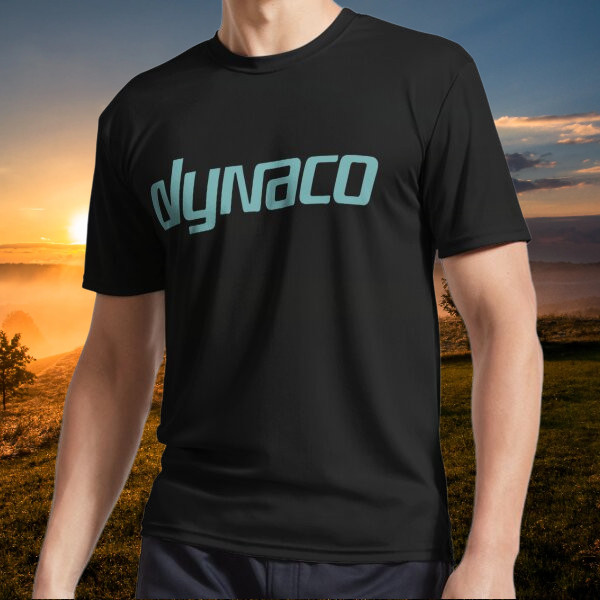 New Item Dynaco Active Logo T-Shirt Funny American