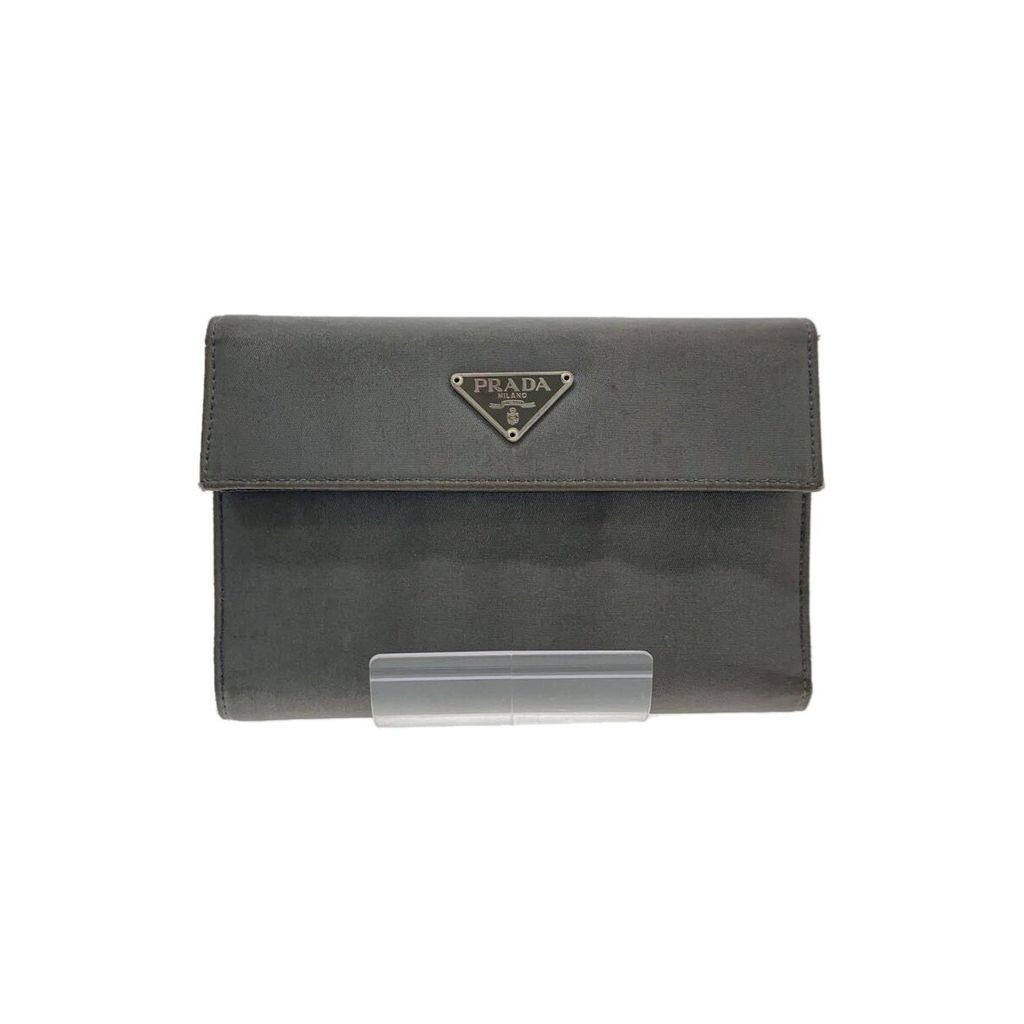 PRADA WALLET OTHER NYLON KHK WOMEN Direct from Japan Secondhand