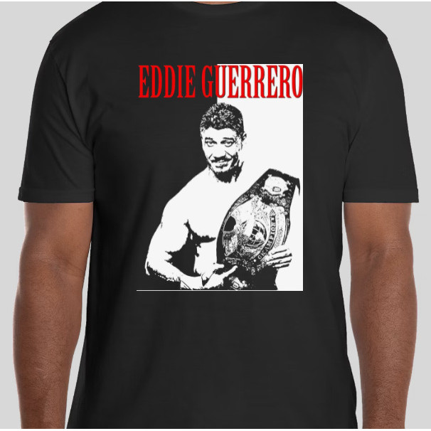 Wwe Eddie Guerrero Latino ความร้อน Scarface เสื้อ Tshirt เสื้อยืด