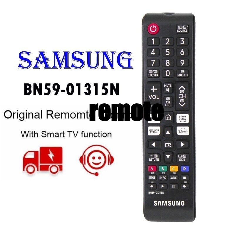 ใหม่ BN59-01315N สําหรับ Samsung NETFLIX LCD TV รีโมทคอนโทรล QE65S95BATXXU-