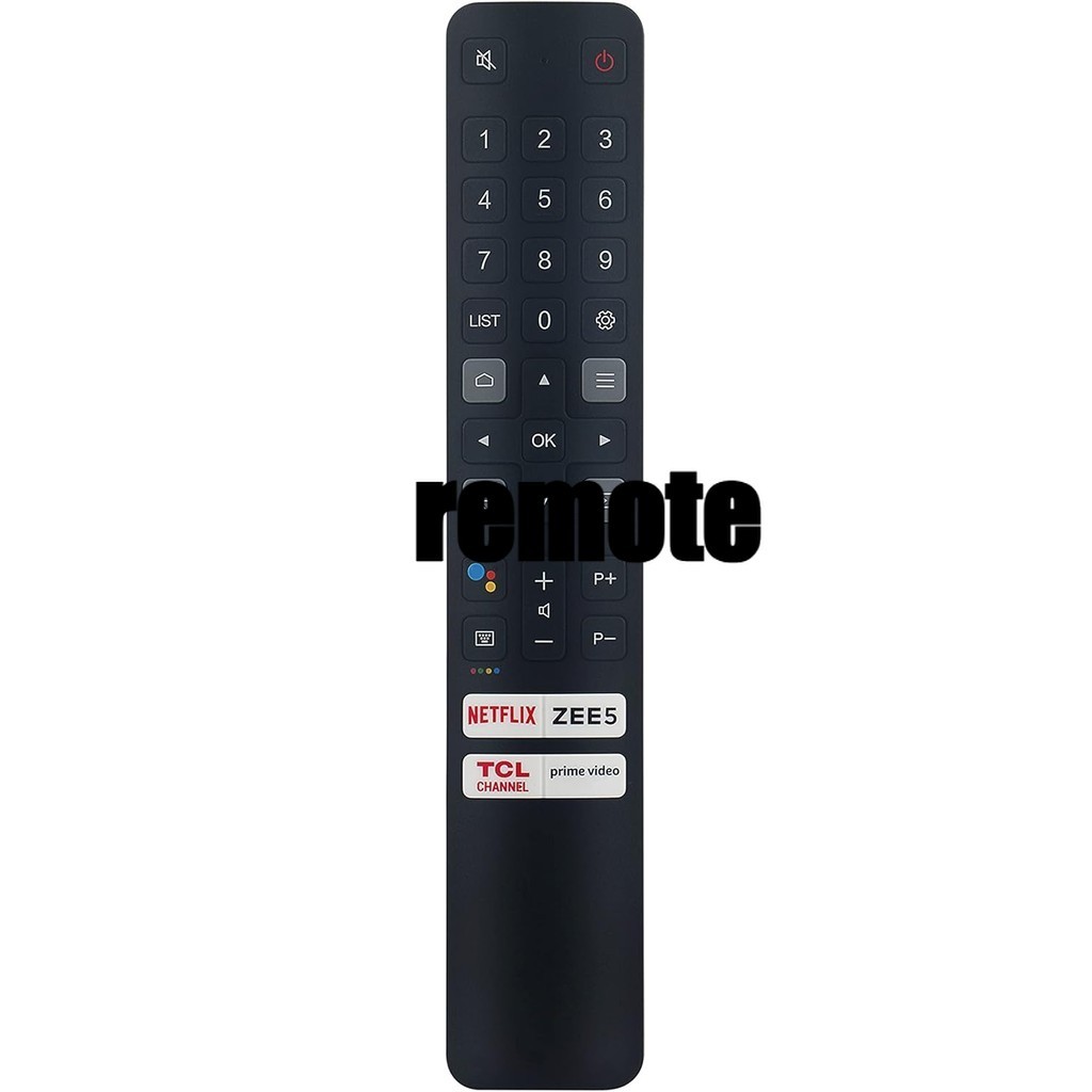 RC901V เปลี่ยนเสียงรีโมทคอนโทรลสําหรับ TCL 4K สมาร์ท Android TV 50P615 43P615 55P615 65P615 55C825 6