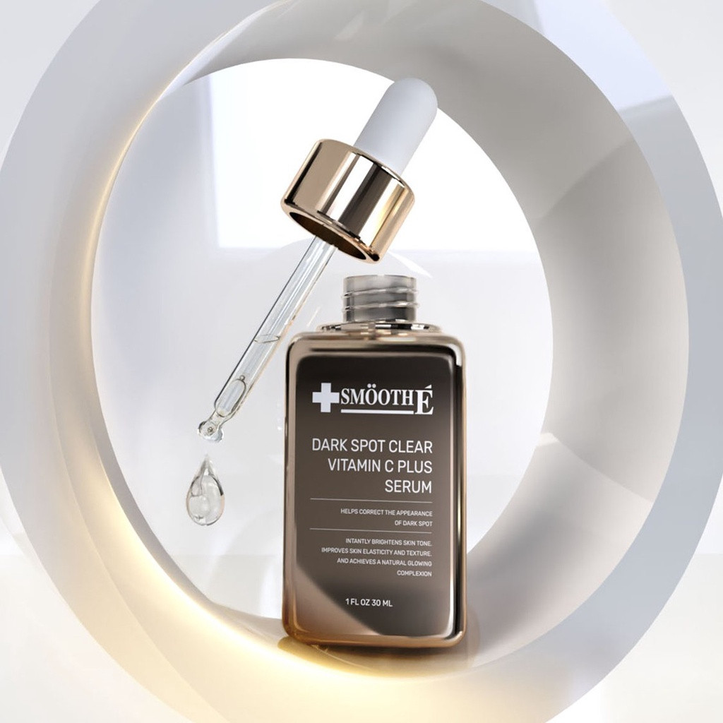 [แพ็คสุดคุ้ม 4 ฟรี 1] Smooth E 24k Glow Booster Wrinkle Repaire Supreme Serum 30 ml. x4 Free Dark Spot 30 ml.