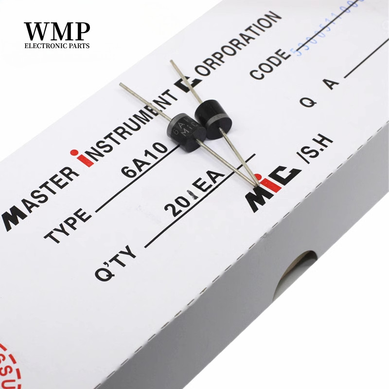 20/10 ชิ้น Original Rectifier ไดโอด 6A10 10A10 20A10 6A 10A 20A 1000V ใหม่