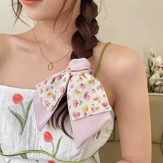 COD ยางรัดผม ที่คาดผม สําหรับผู้หญิง ขนาดเล็กผ้าพันคอ มีหลายสีให้เลือก(จัดส่งจากประเทศไทย) G2822