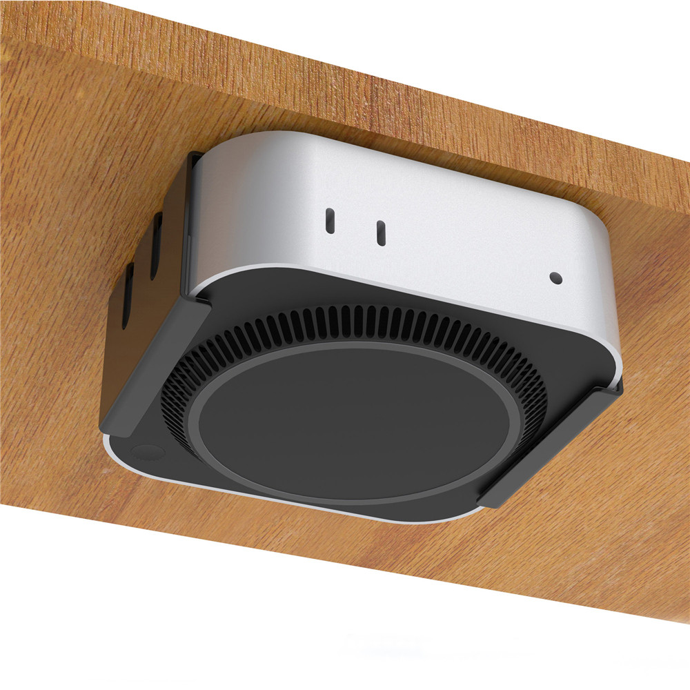 จอแสดงผลสําหรับ Mac mini M4 / M4 Pro 2024 ภายใต้โต๊ะสําหรับ VESA การเชื่อมต่อ Bracket สําหรับ M4 / M4 Pro Wall Mount