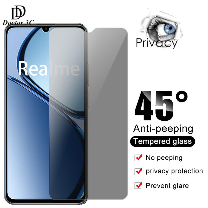 ฟิล์มกันมอง สำหรับ ฟิล์มกันเสือก กันมองข้าง Realme Note 70 70T 60 50 C85 Pro C75 C75X C71 C67 C65 C63 C61 C55 C53 C35 C31 C30 C30s C25 C25s C21 C21Y C20 C17 C15 C12 C3 5G 4G